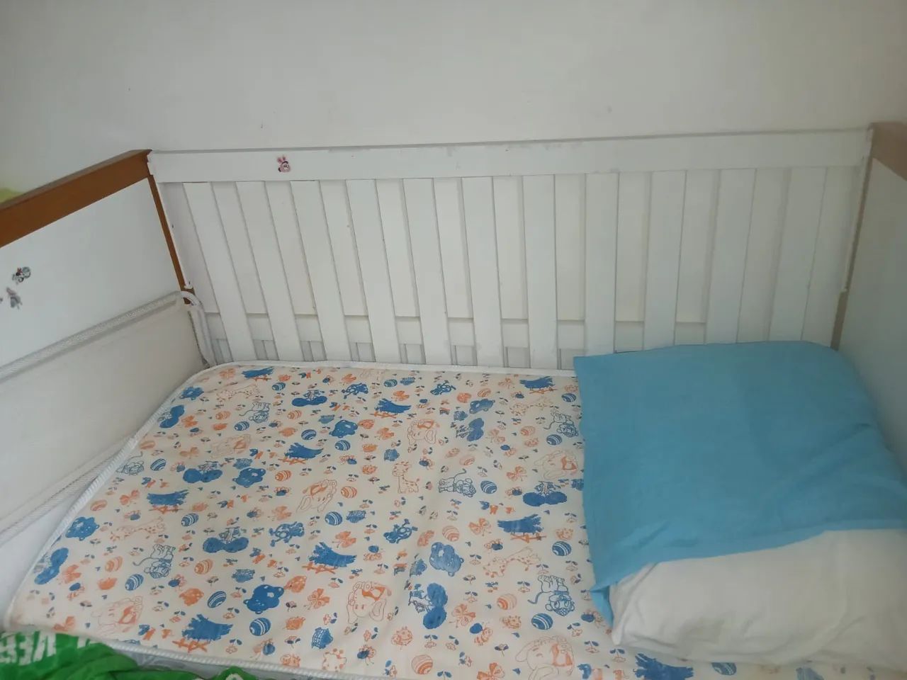 berço com colchão madeira maciça  - Foto 4