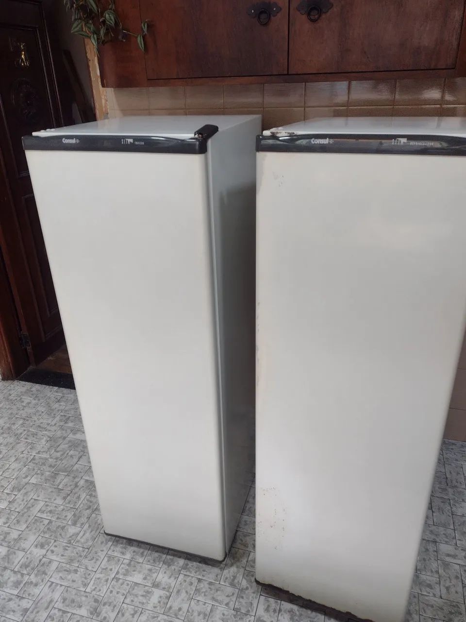 Conjunto geladeira + freezer Consul