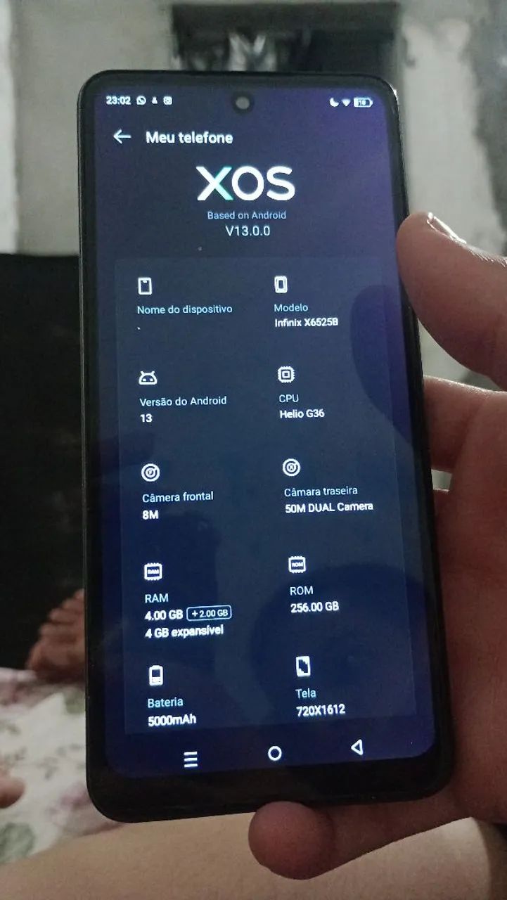 Infinix smart 8 pro tem conversa