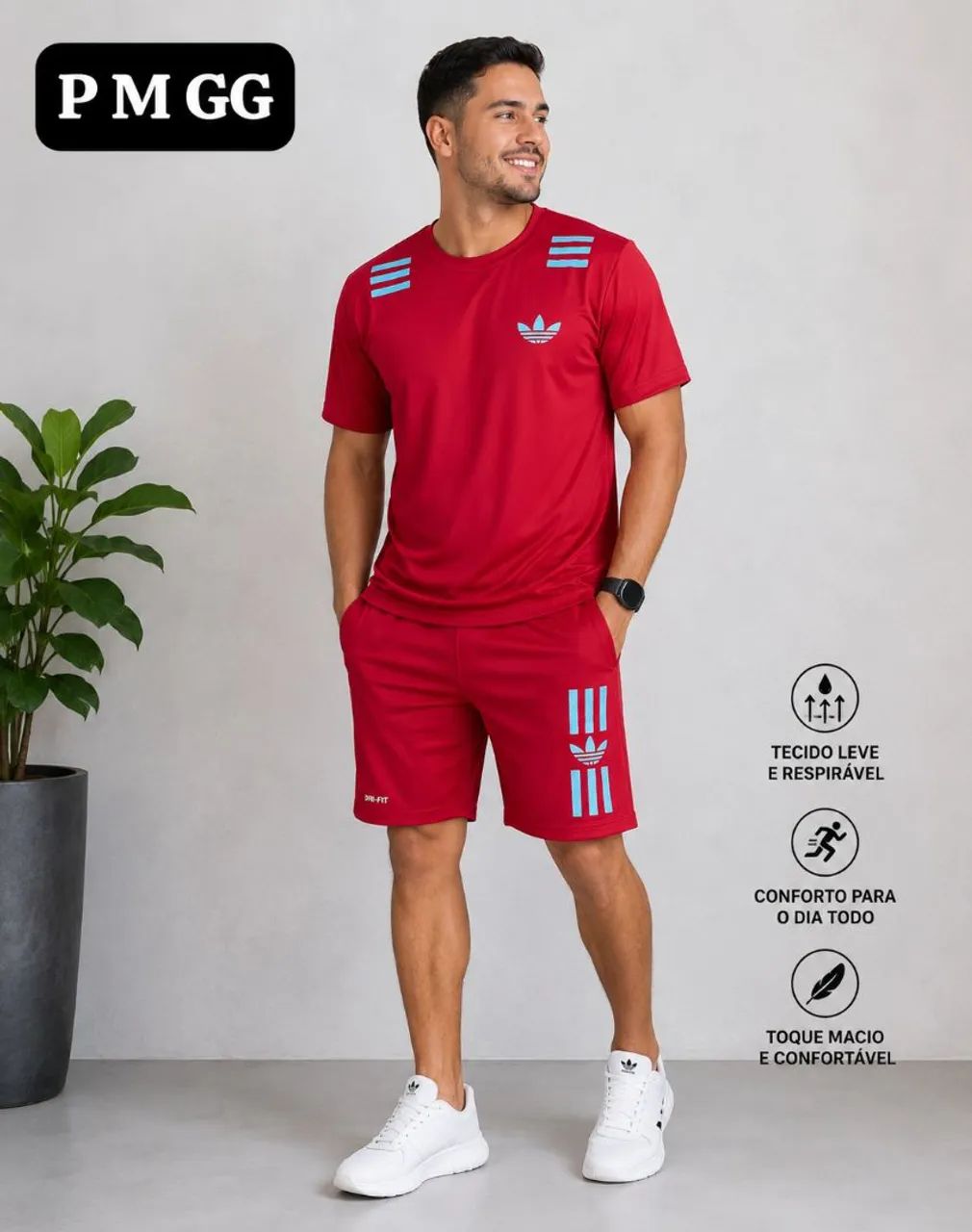 Conjunto Dryfit Masculino - Foto 2