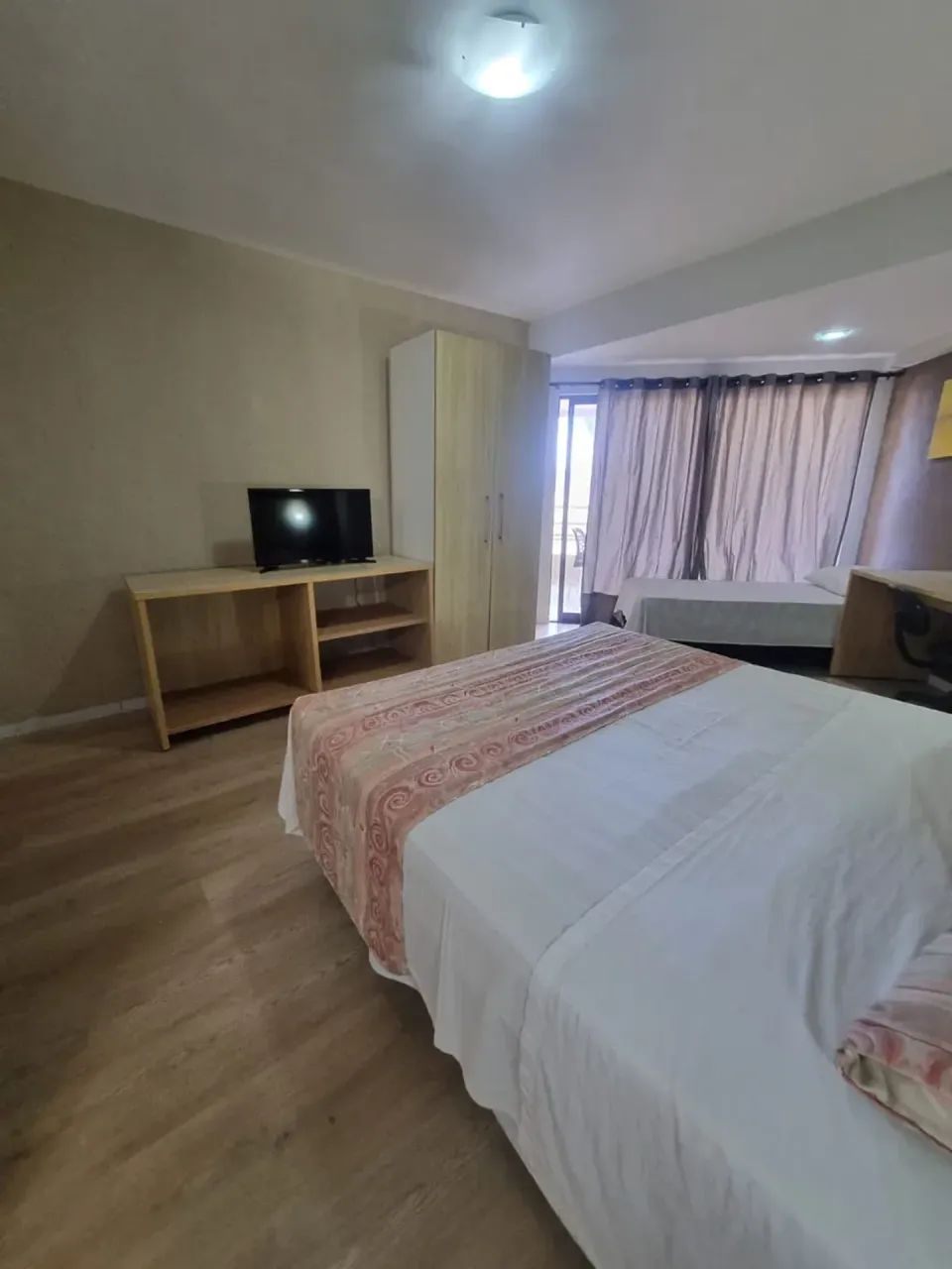 JB APARTAMENTO/ FLAT EM PONTA NEGRA COM 1 QUARTO E VARANDA MEDINDO 35m². - Foto 5