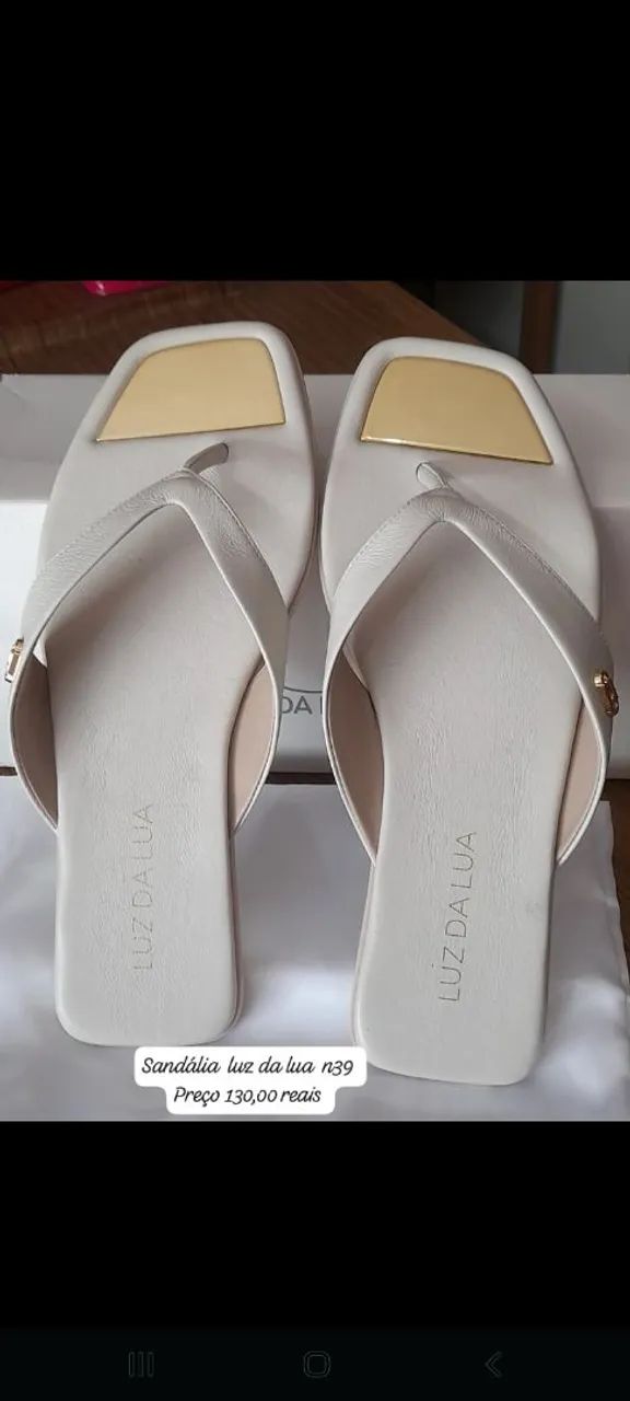 Chinelos luz da lua a partir 80,00 reais  - Foto 2