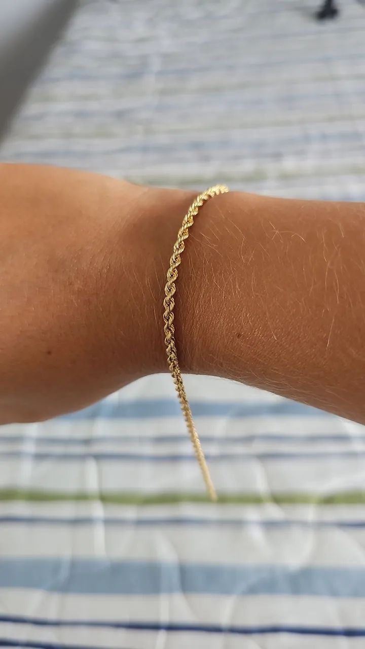Vendo pulseira de ouro.