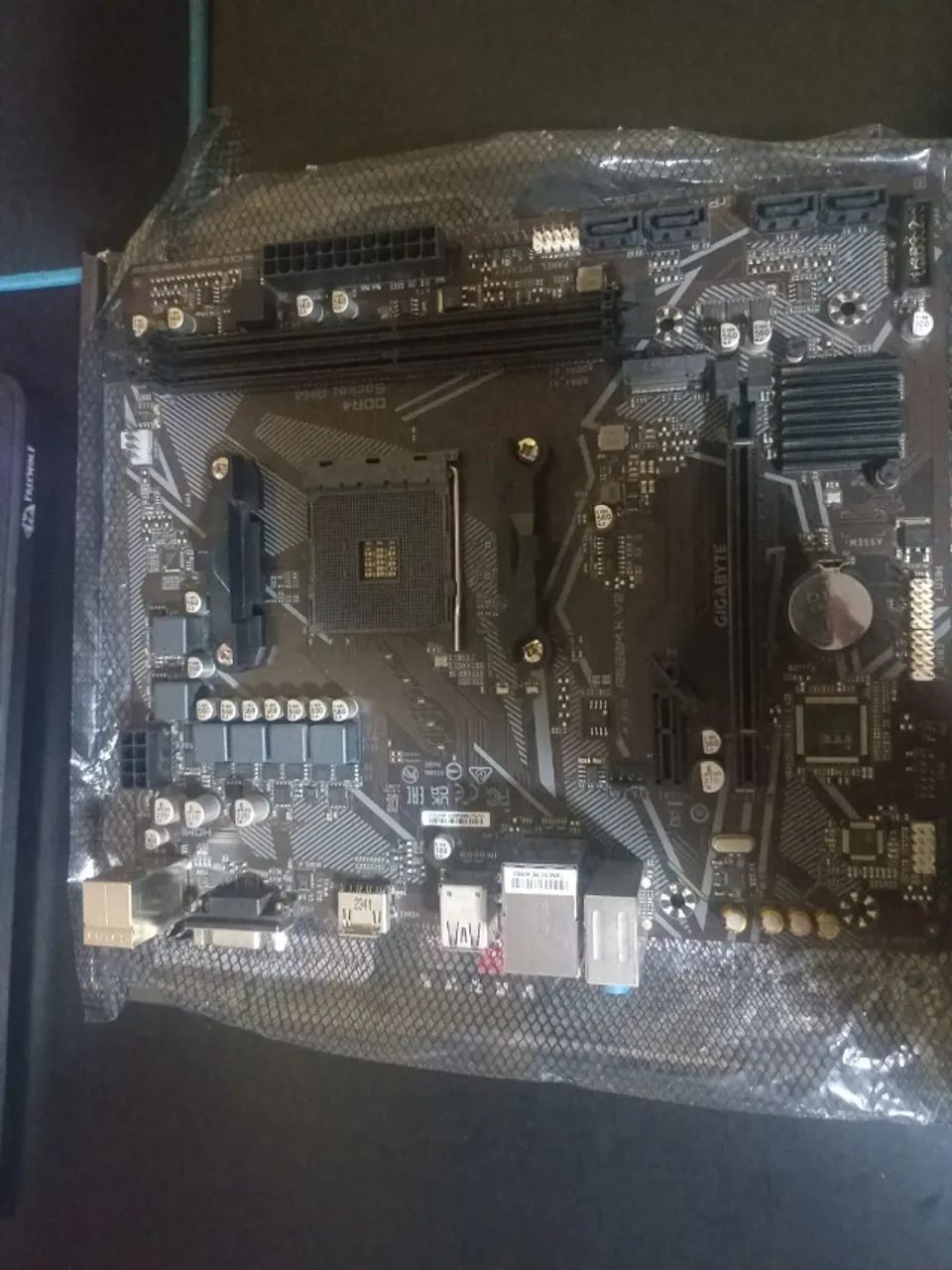Placa mae A520M K V2 usada - Foto 2