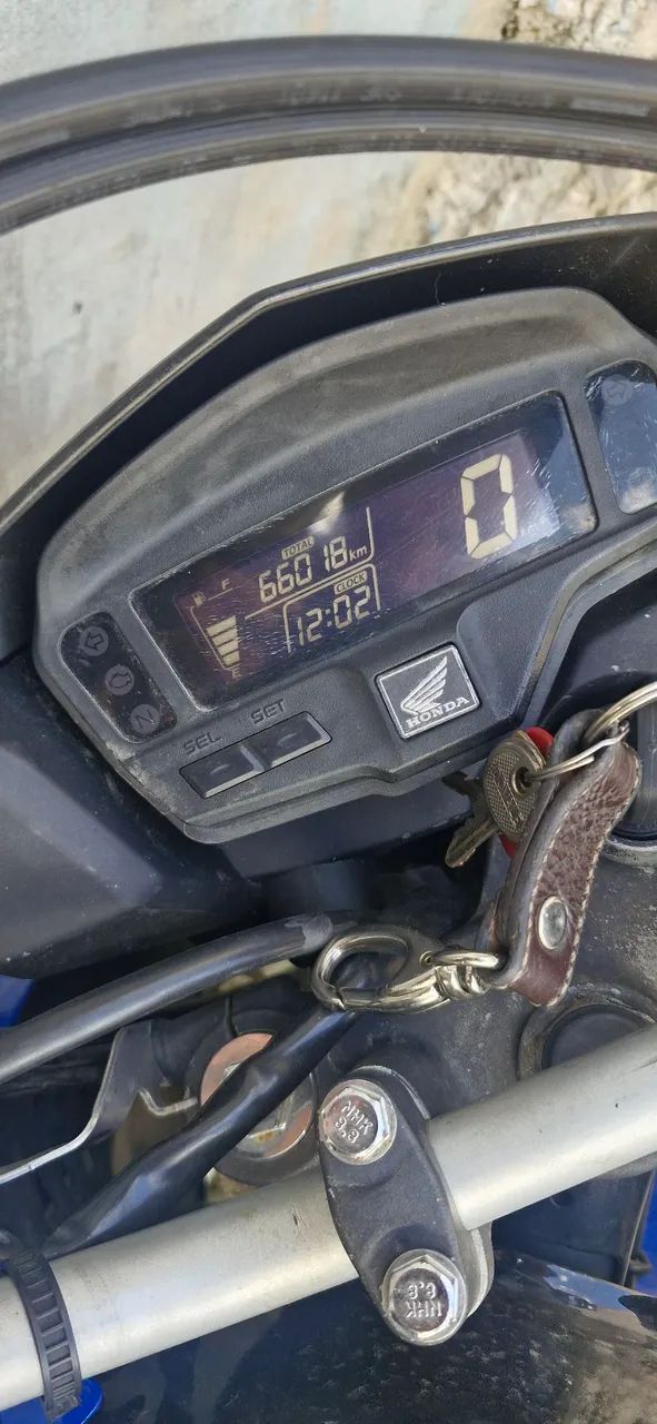 Honda bross 2019 azul - Foto 3