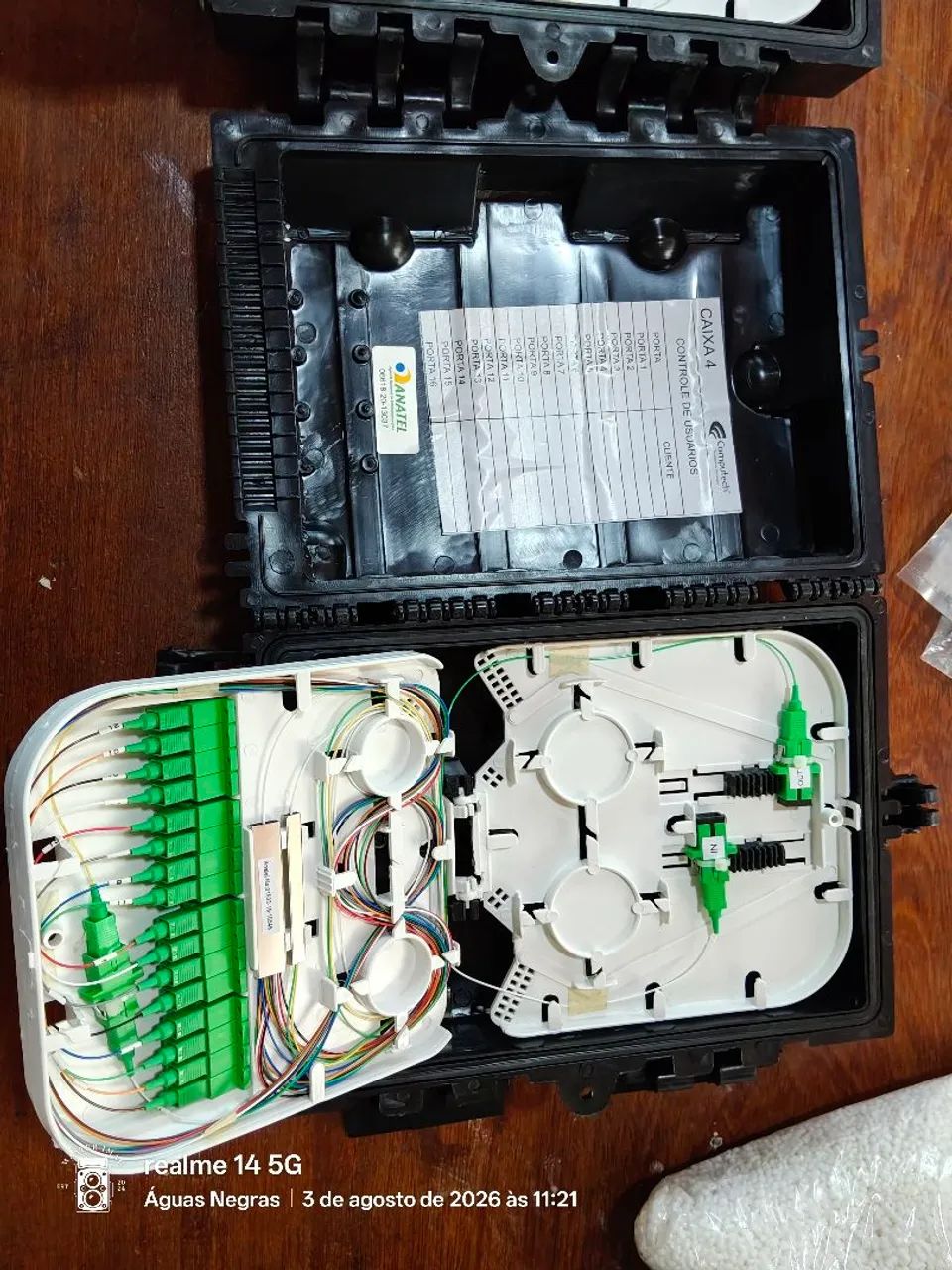 Kit projeto Turno Key FTTH 4:1:16 - 64 portas - Foto 2
