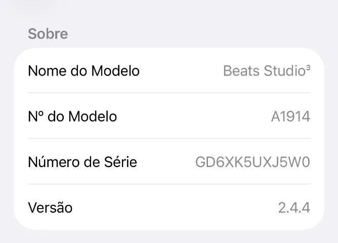 Fone de Ouvido Apple Beats Studio 3 Cinza e Dourado - Foto 5