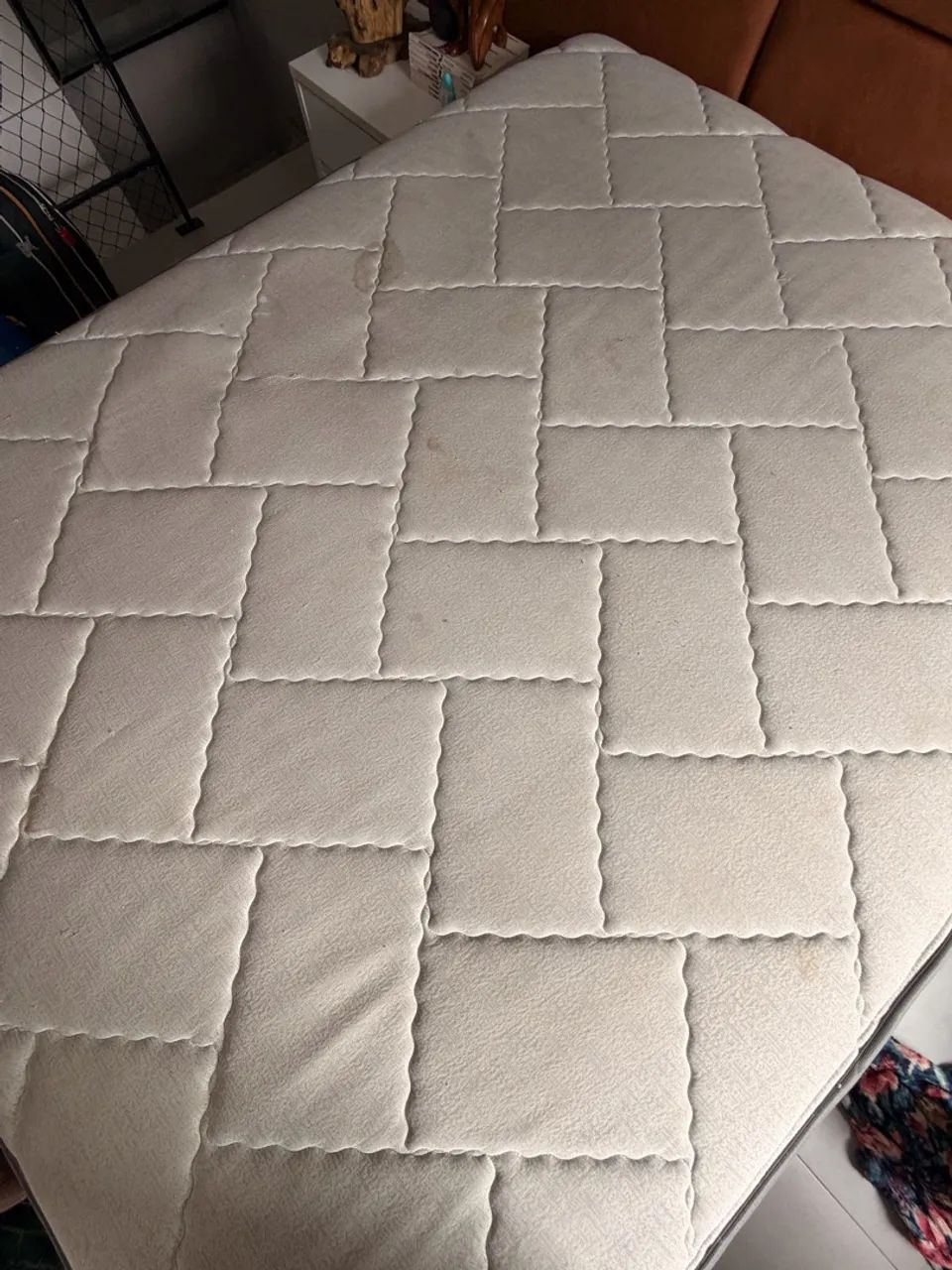 Cama Box e Colchão de Molas Ensacadas Queen - Foto 5