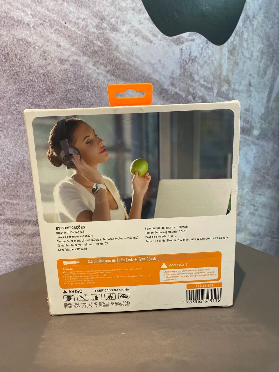  fone de ouvido sem fio Peining PEI-EP603.   - Foto 2