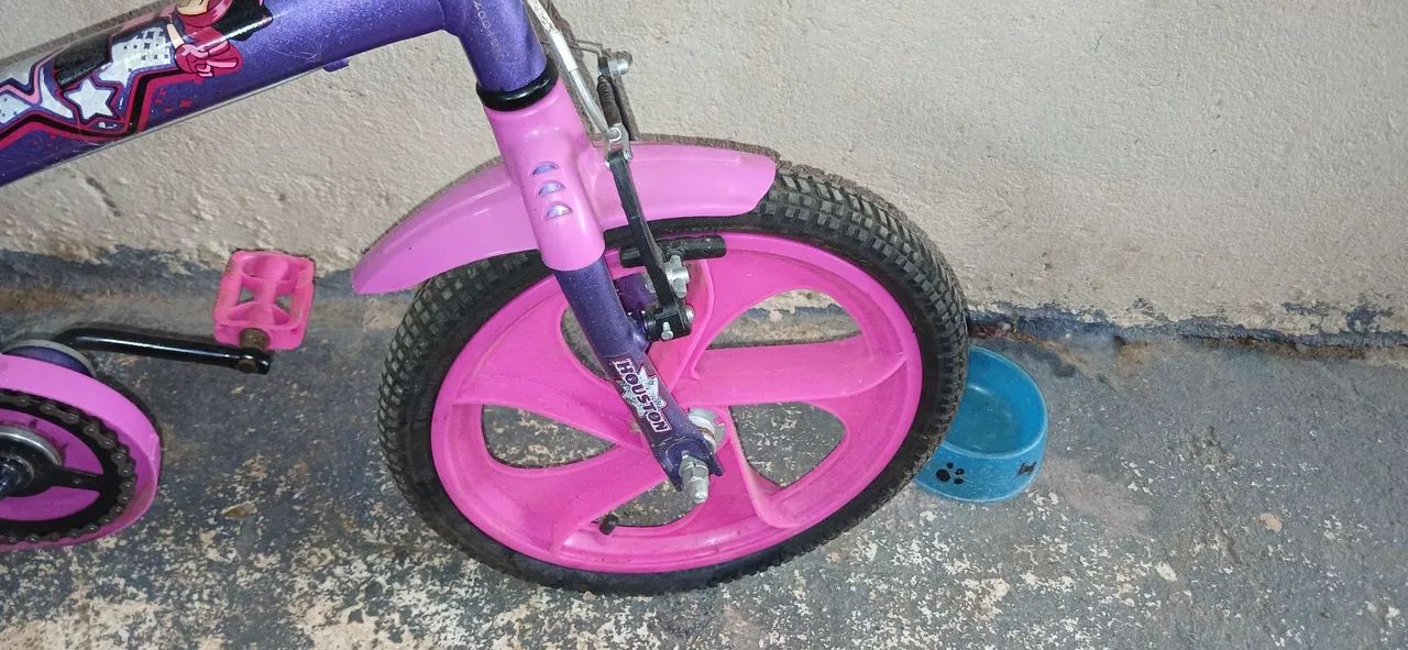 Bicicleta infantil feminina  - Foto 4
