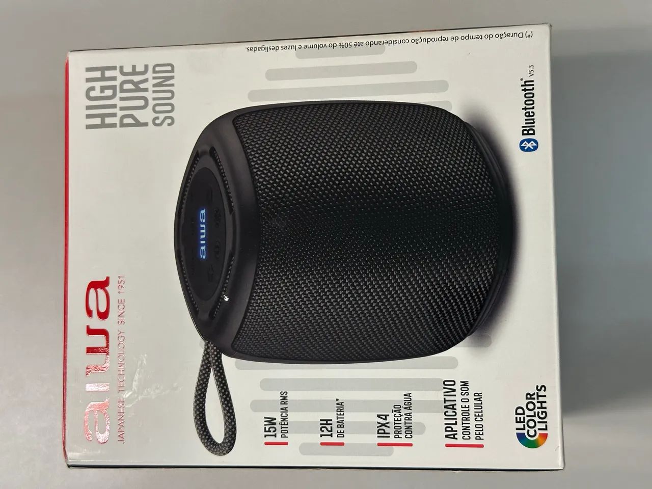 CAIXA DE SOM AIWA SPEAKER NOVA - Foto 2