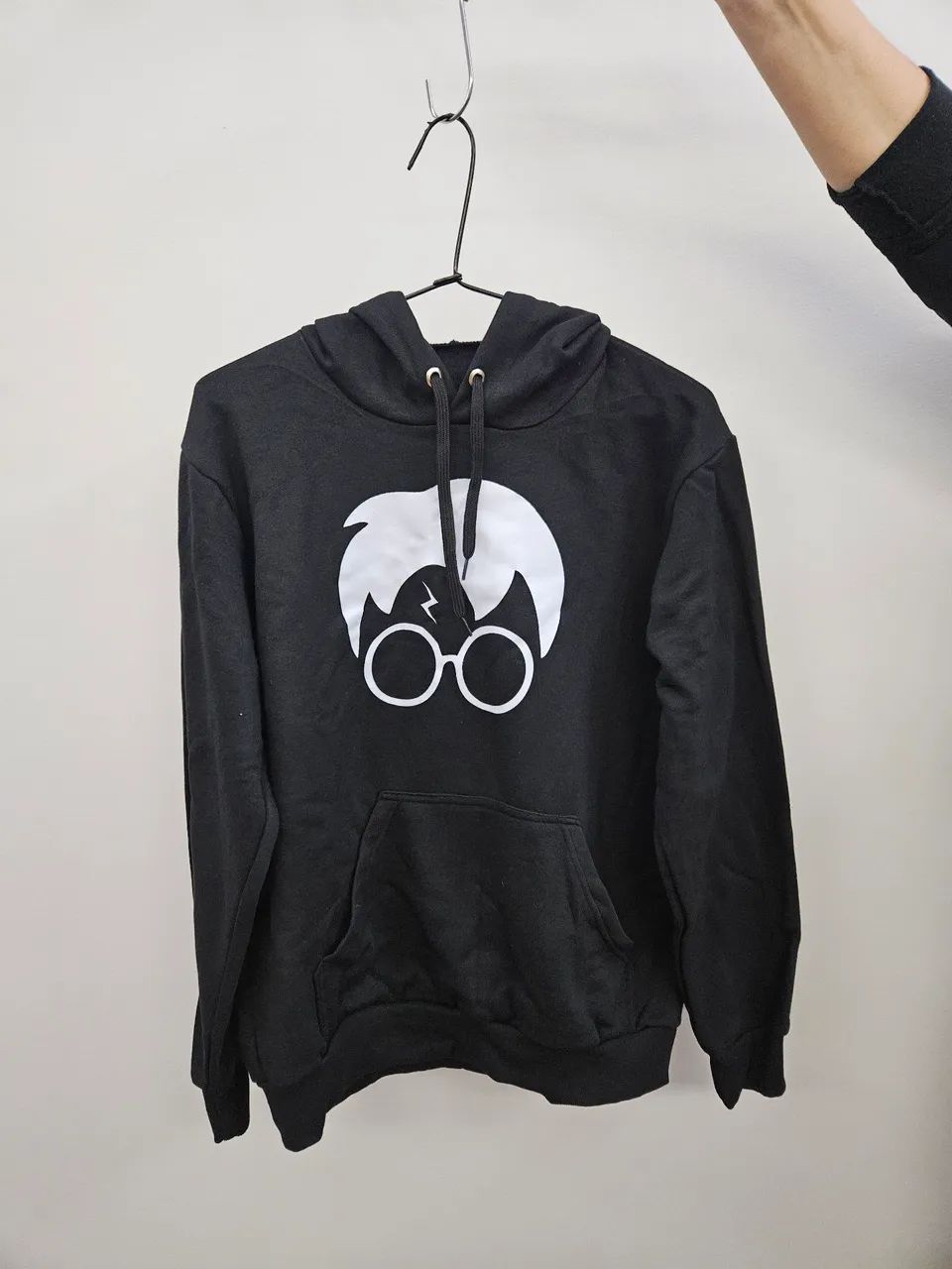 Moletom preto Harry Potter 