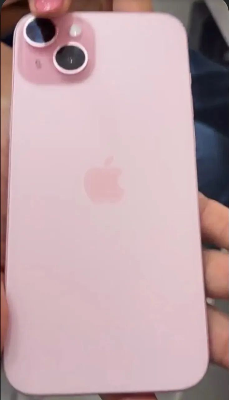 iPhone 15 plus rosa bateira 87% - Foto 3