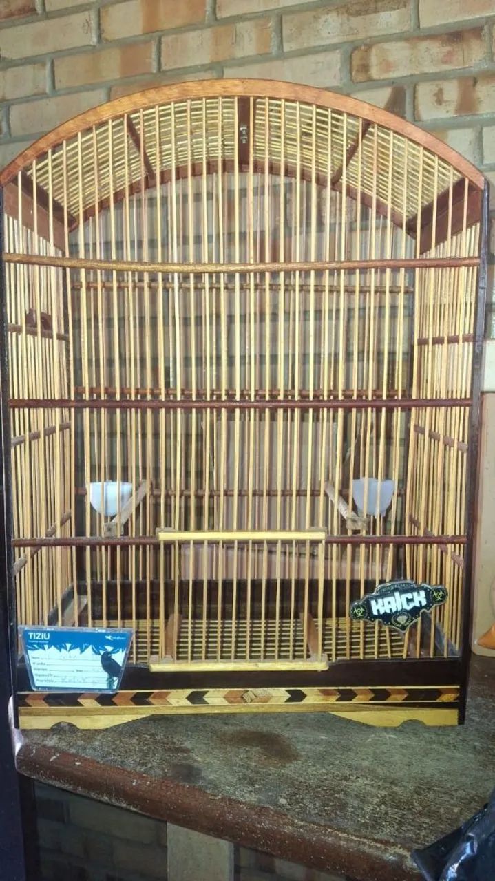 Gaiola de tizil para torneio