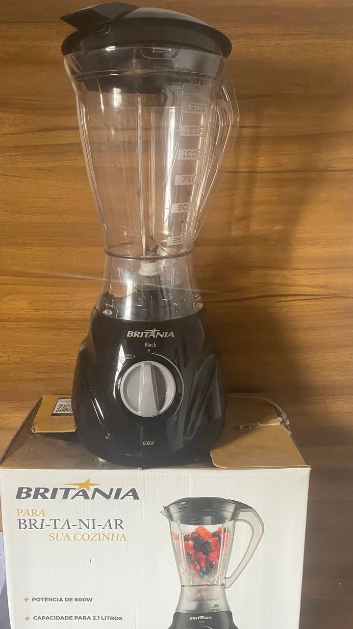Vendo um liquidificador Britânia novo perfeito pra fazer alimentação triturada - Foto 3