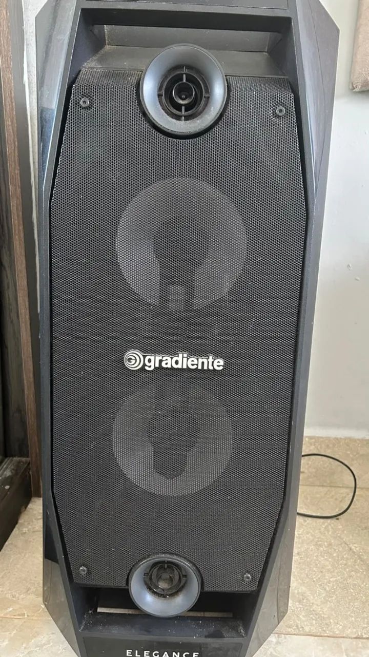 caixa de som gradiente 500w