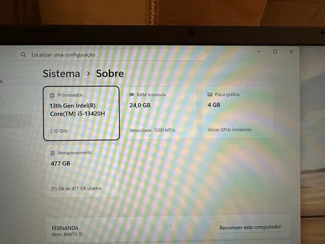 Notebook gamer nitro v15 - Foto 3