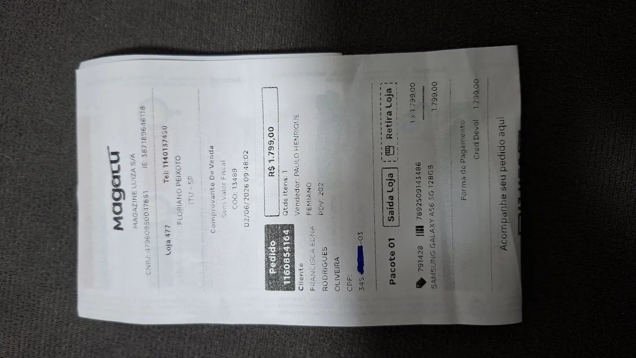 A56 128gb NA CAIXA - Foto 2