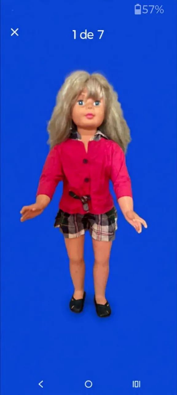 boneca antiga anos 2000