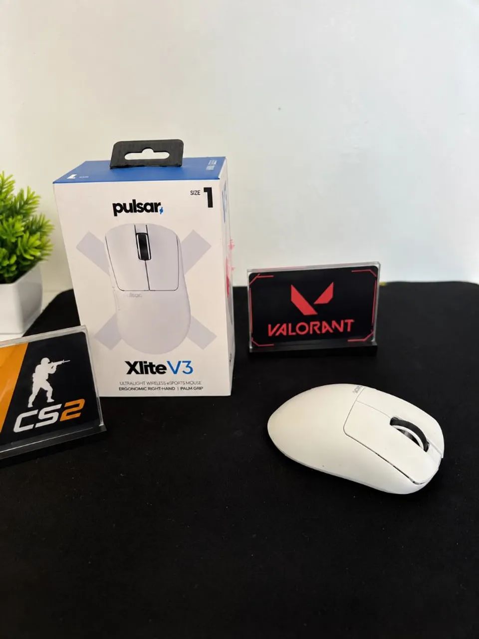 Pulsar Xlite V3 Size 1 + Dot Skates | CS2 / Valorant Mouse Gamer - Foto 3