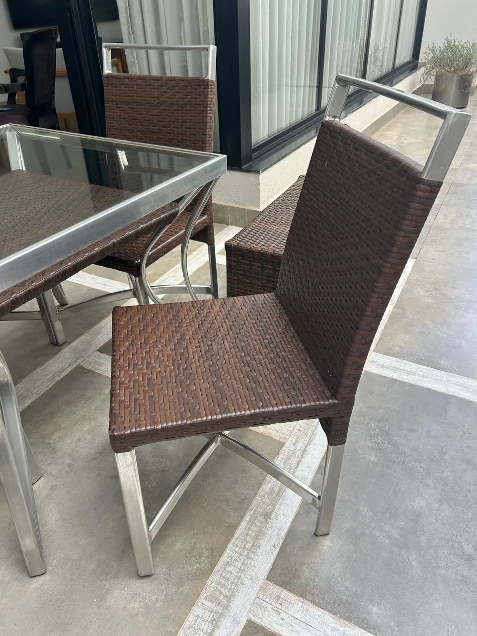 Conjunto de mesa externa com cadeiras - Foto 3