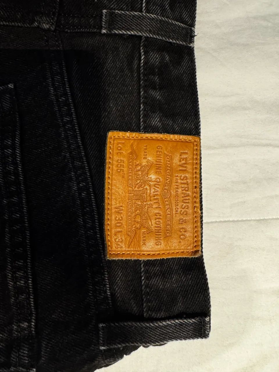 Calça Levis Preta 38/40 - Foto 3