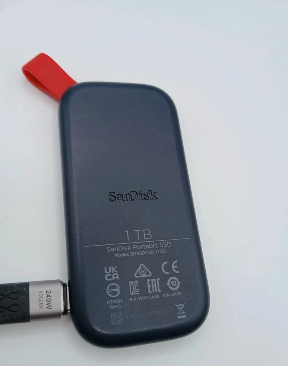 Ssd externo sandisk 1tb
