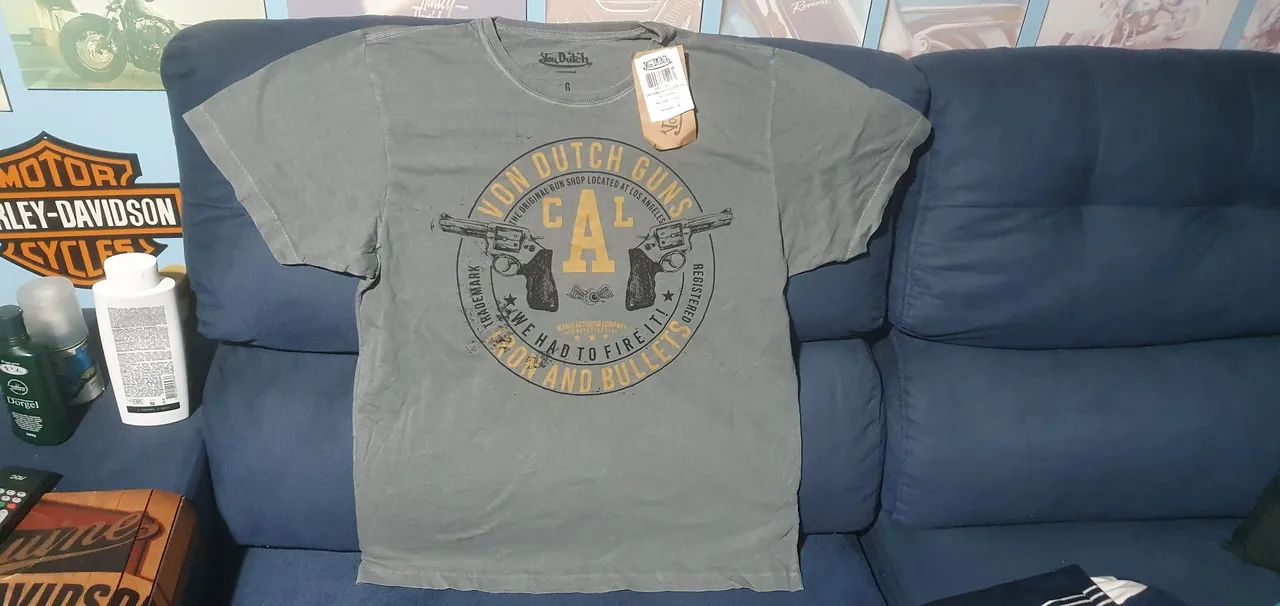 Camisa Von Dutch Original tam G Nova zerada Perfeita 