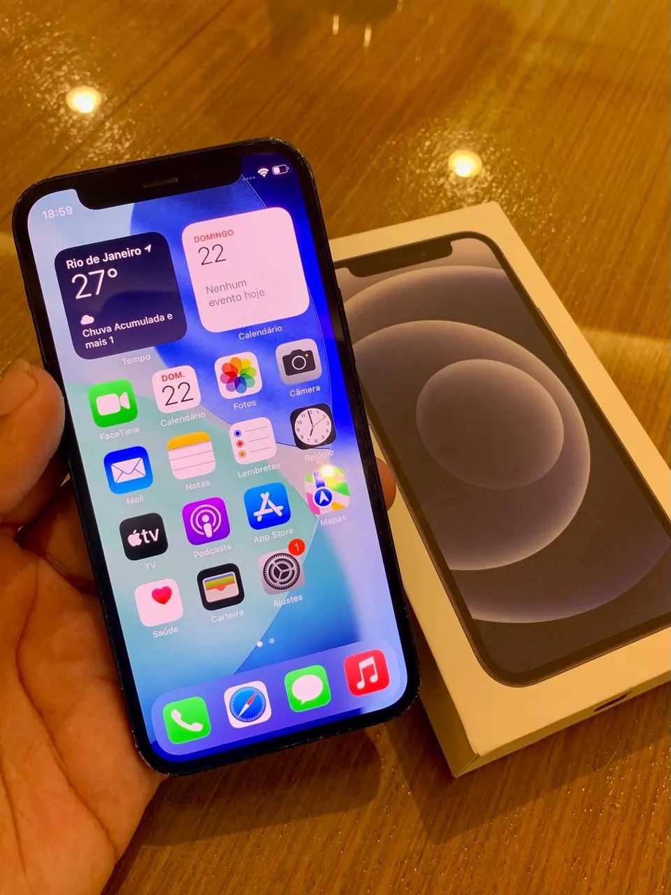 iPhone 12 MINI 64GB TODO ORIGINAL - Celulares e Smartphones