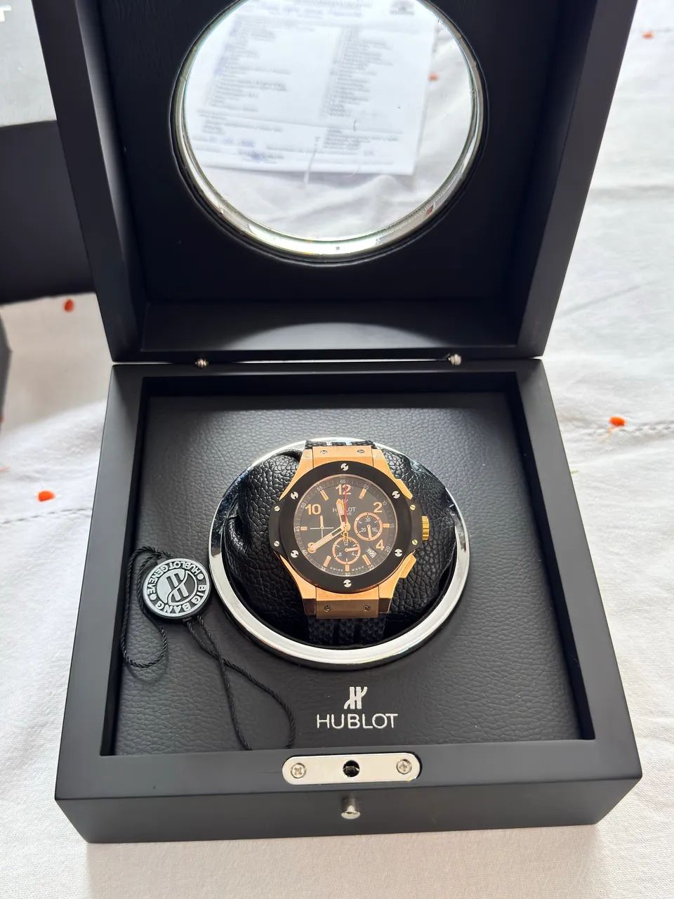 Relógio hublot clone