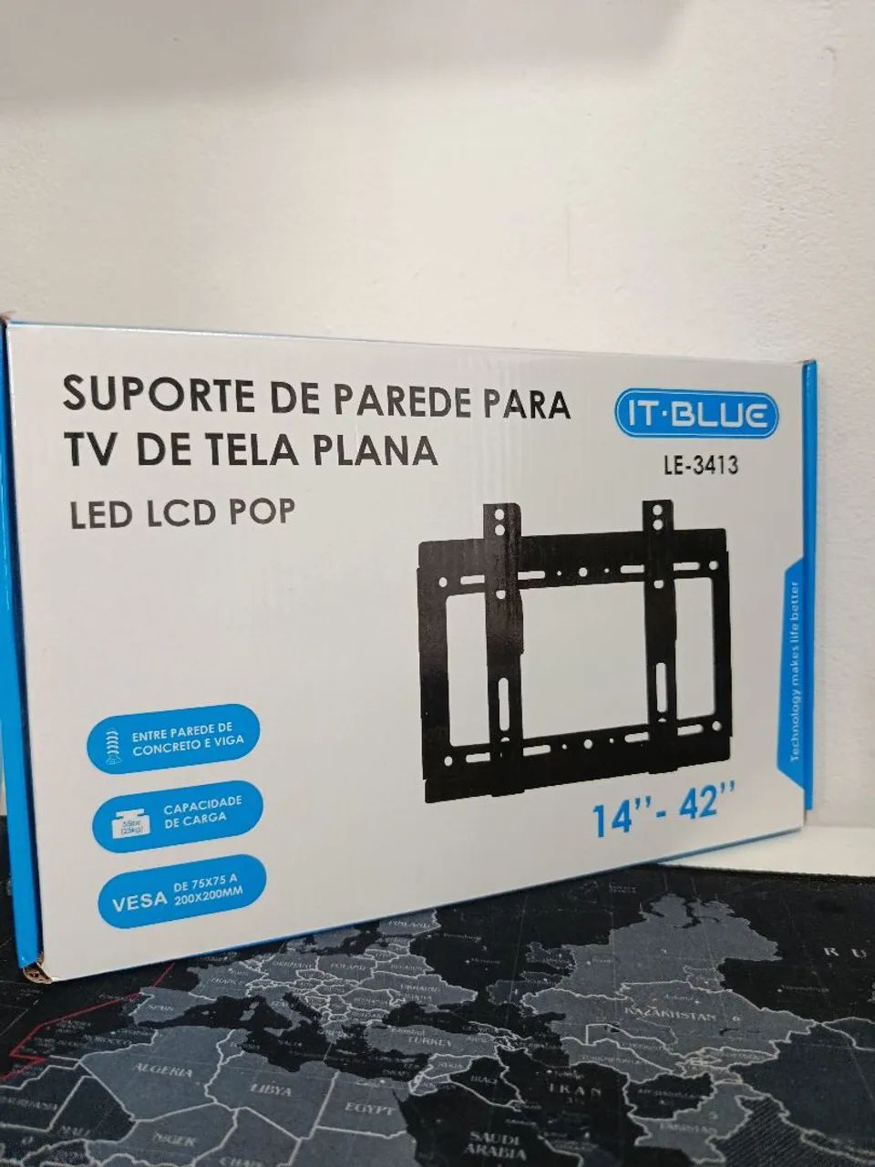 Suporte fixo de parede para TVs de 14" até 42" polegadas / SUPER OFERTA  - Foto 3