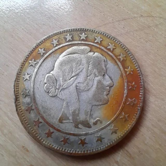 *moeda 2000 réis prata coleção 1929 - Foto 3