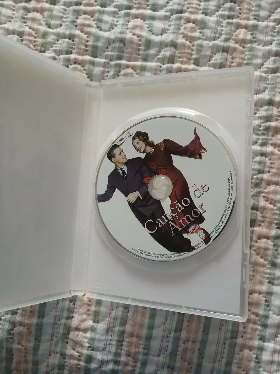 DVD Filme Canção de Amor - Foto 2
