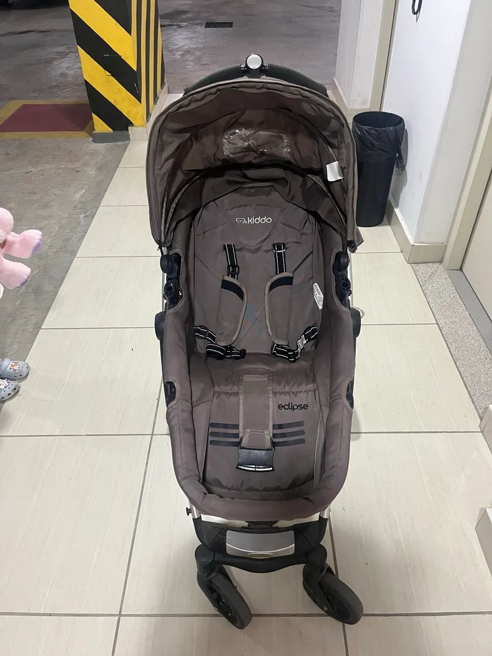 Conjunto carrinho e bebê conforto Kiddo - Foto 5