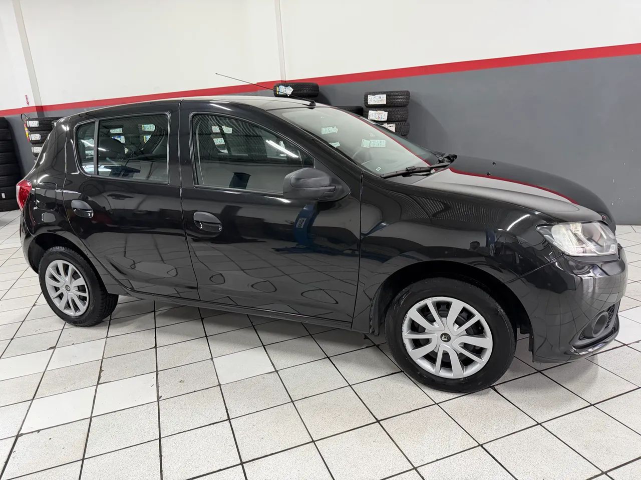 Renault Sandero Authentique Flex 1.0 12V 5P 2018 - Foto 4