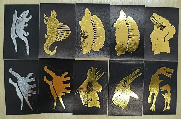 FIGURINHAS ÁLBUM DINOSSAUROS MULTI EDITORA - 1993 - Foto 5