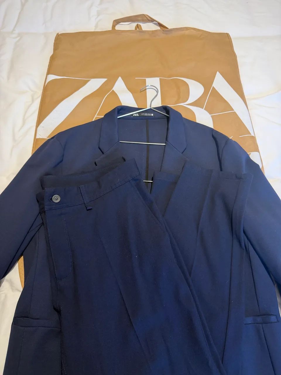 Blazer e Calça da Zara Azul Marinho - Foto 4