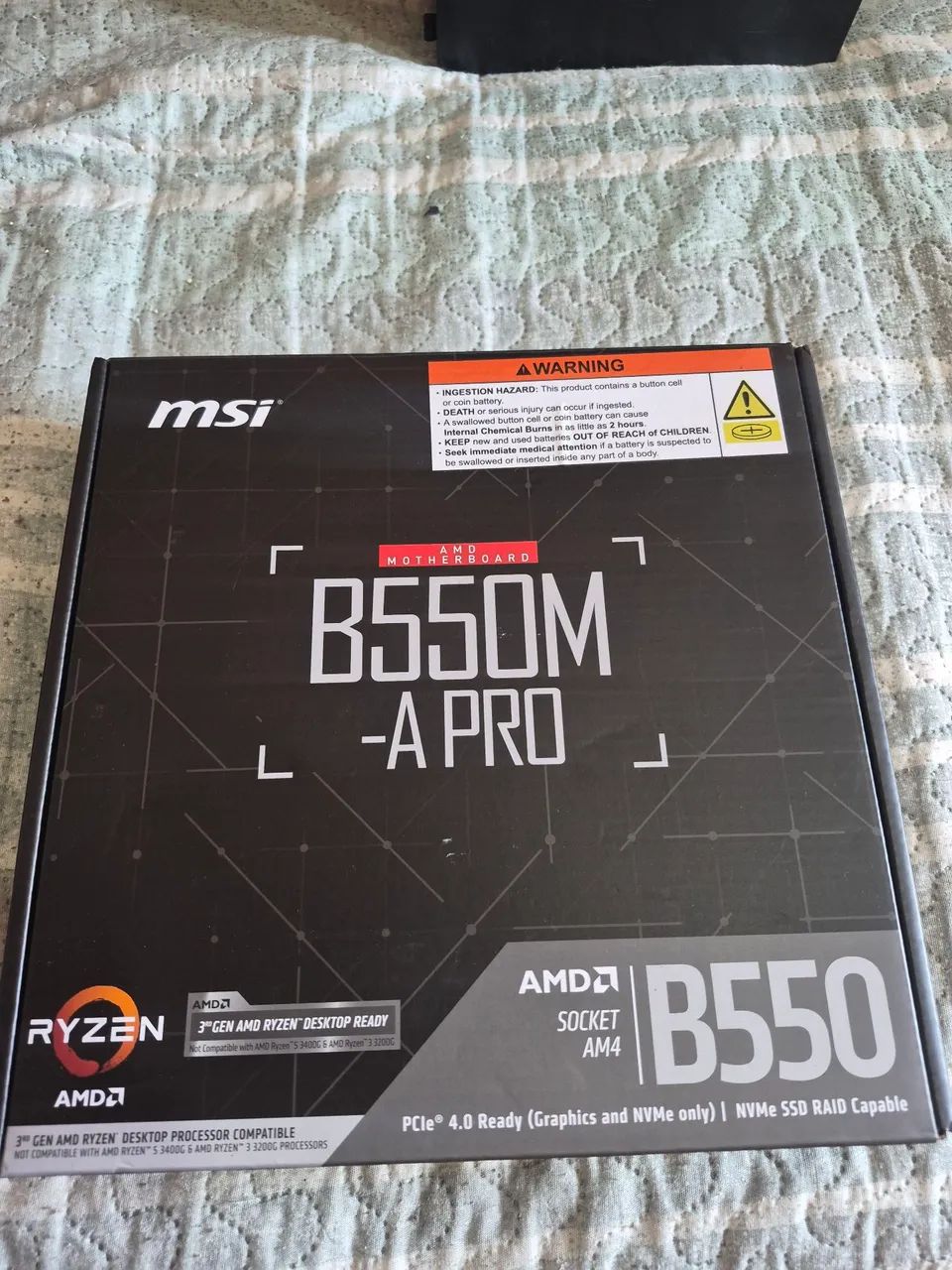 Placa Mae MSI B550m-A PRO