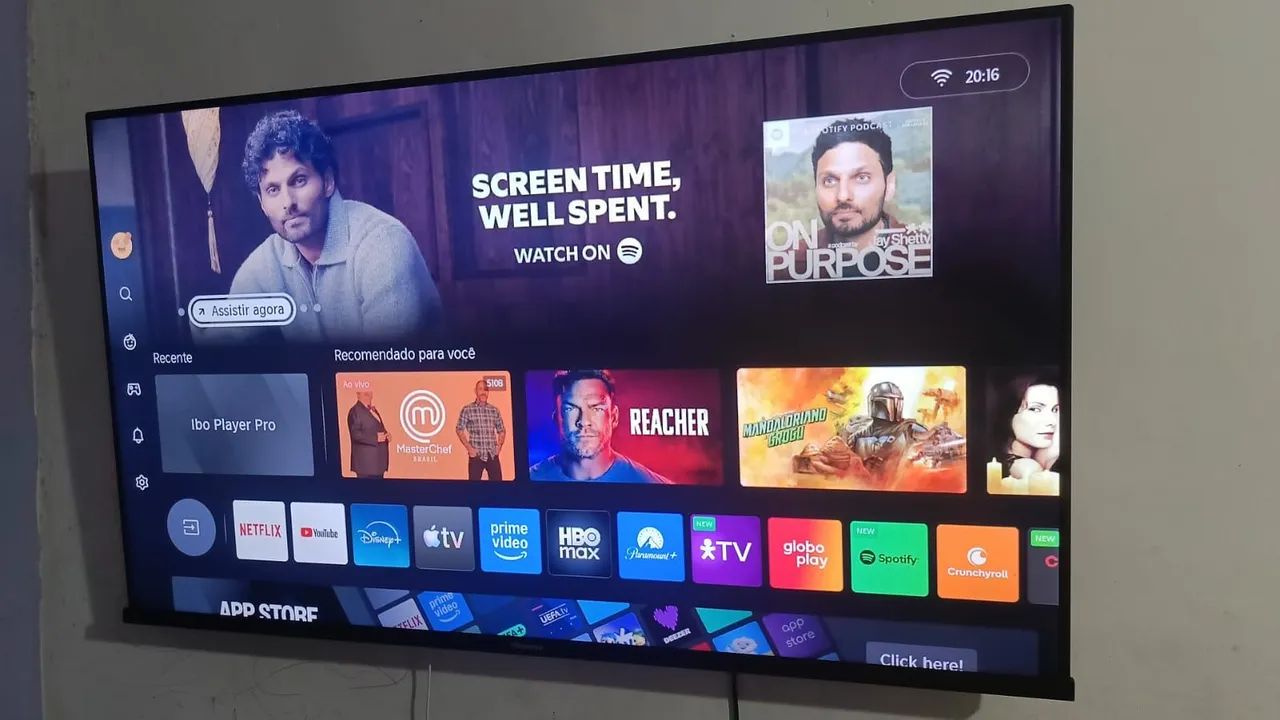 Tv hisense 43 polegadas smart!
