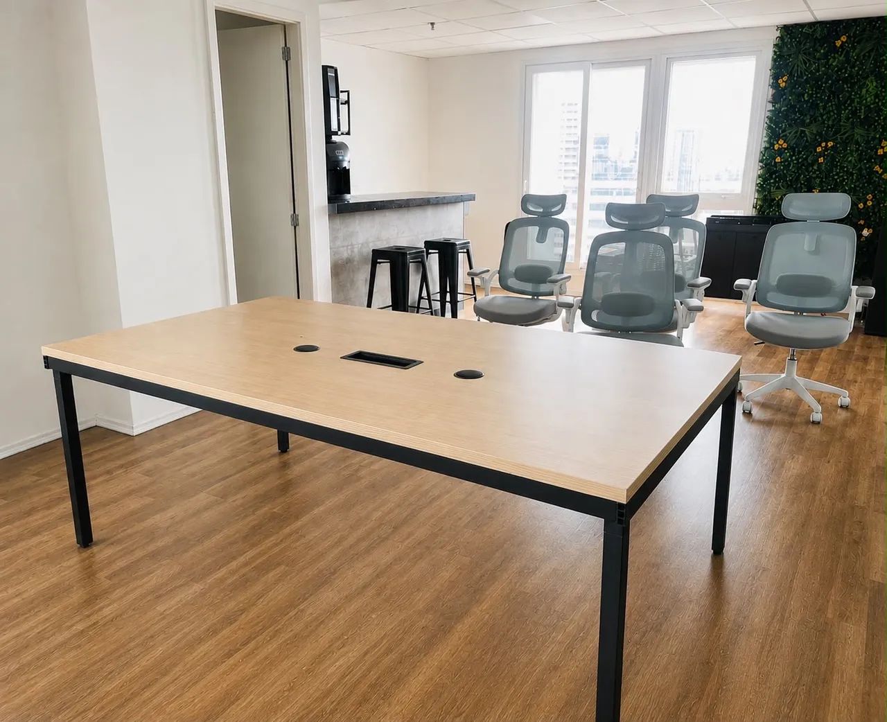 Mesa industrial de escritório luxo 
