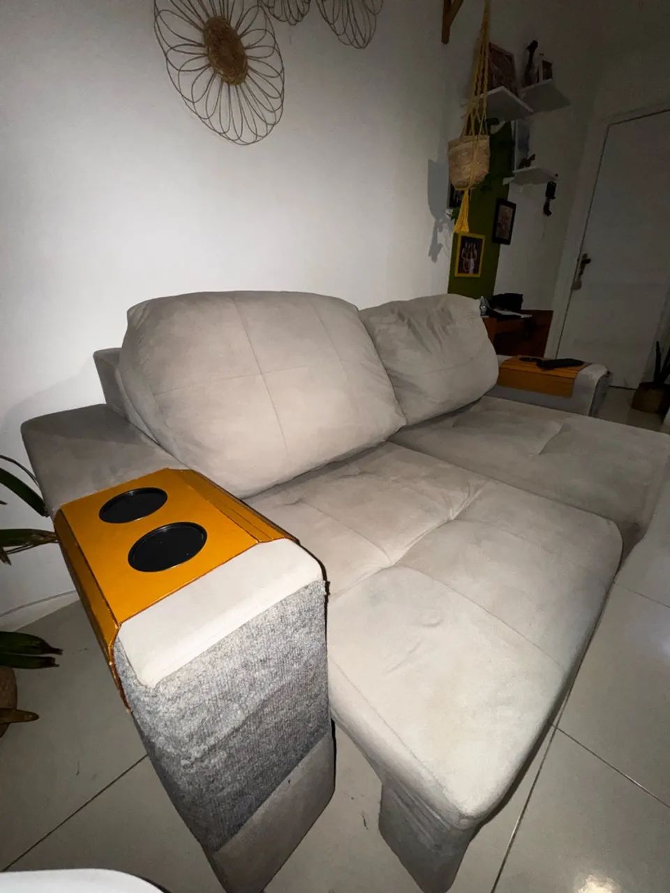 Sofá 2 lugares retrátil