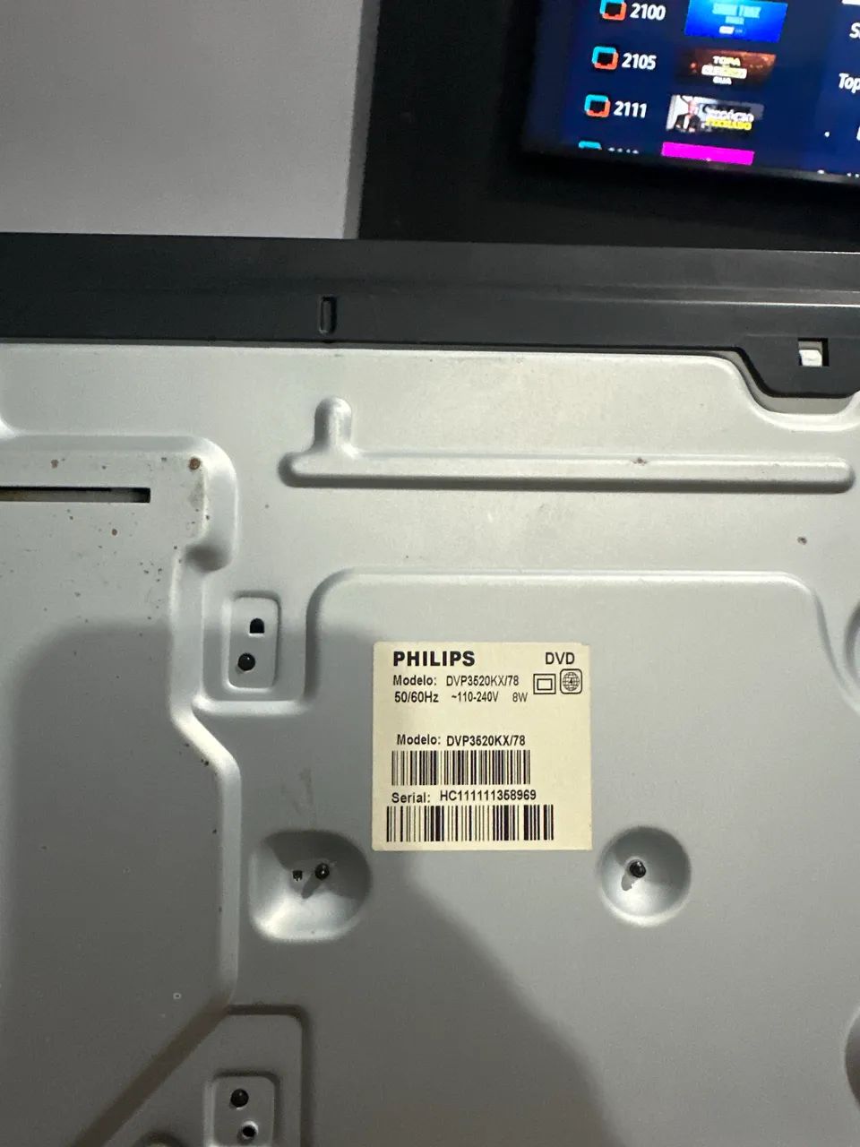 DVD player Philips semi novo - Foto 2