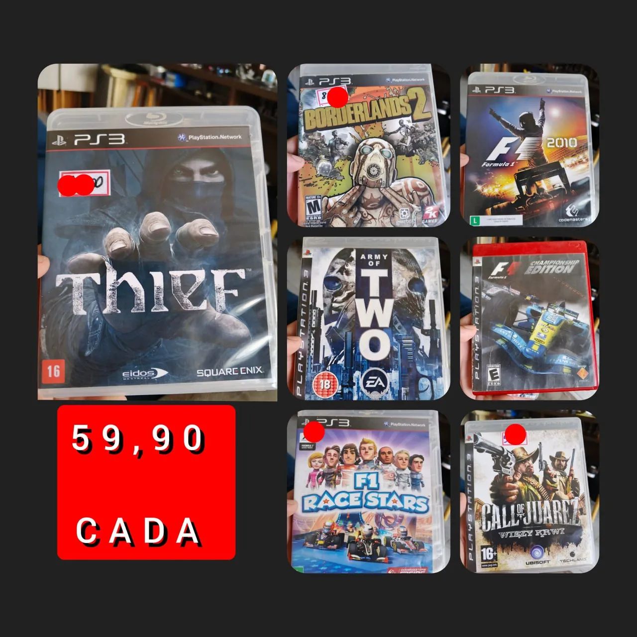 Jogos pra ps3 - Jogos de Vídeo Game - José Américo de Almeida