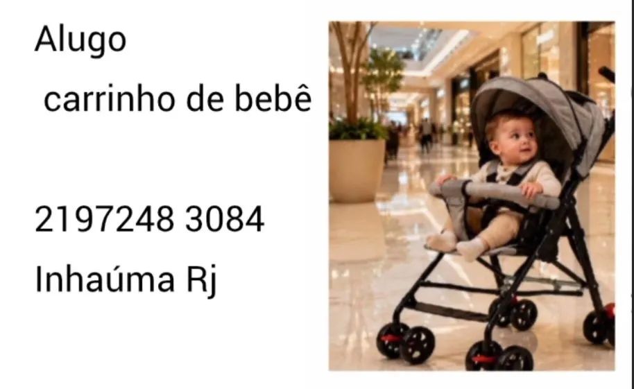 Alugo carrinho de bebê 