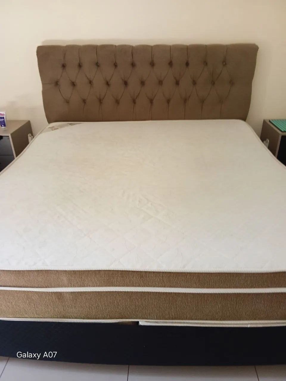 Colchao king size c motor massageador