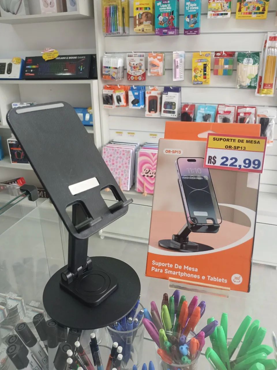 Suporte de mesa celular 