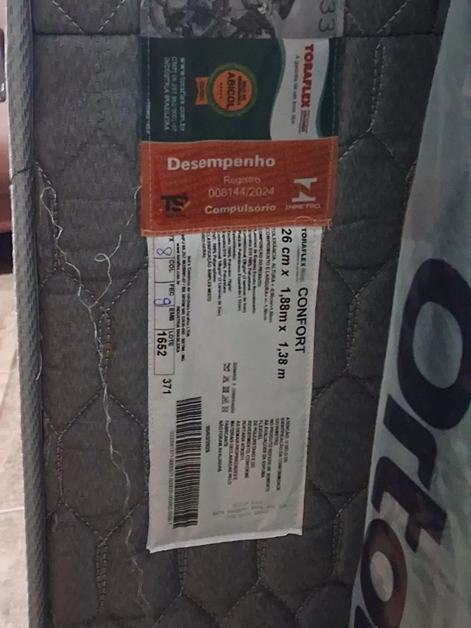 Vendo colchão casal toraflex