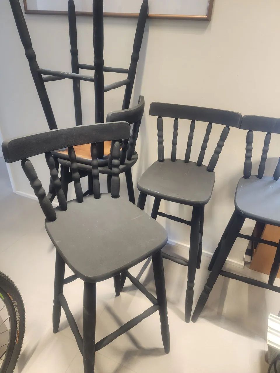 Banquetas usadas vintage (Restam 3)