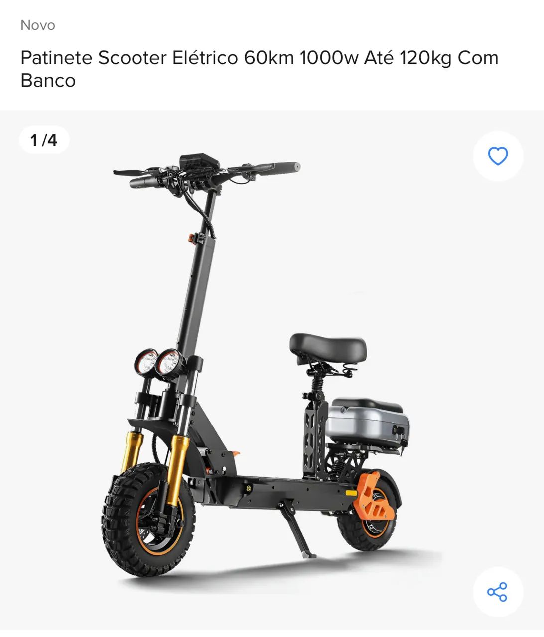 Patinete elétrico 