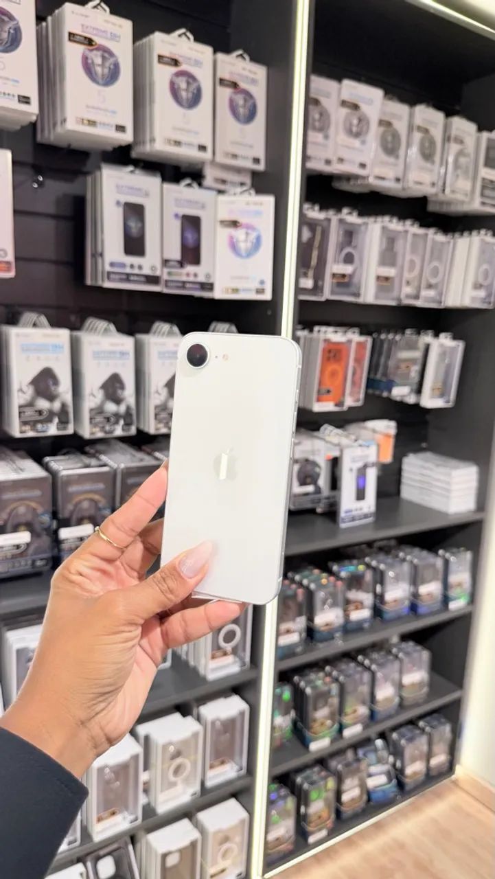 IPHONE 16E 128GB BRANCO | SEMI NOVO 6 MESES DE GARANTIA  - Foto 4